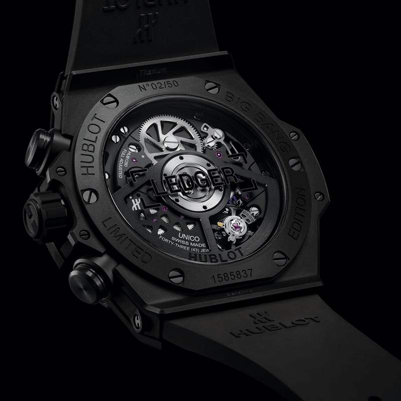 踏入元宇宙的前哨戰？HUBLOT與冷錢包品牌Ledger攜手推限量套組-復刻表