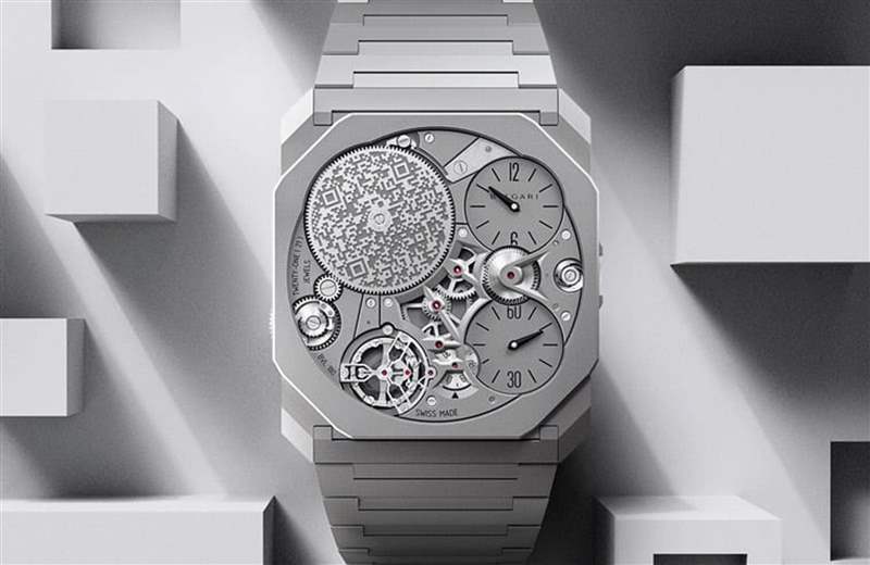 BVLGARI寶格麗8次打破最薄機(jī)械表紀(jì)錄新手表僅2張信用卡厚限量10只-復(fù)刻表