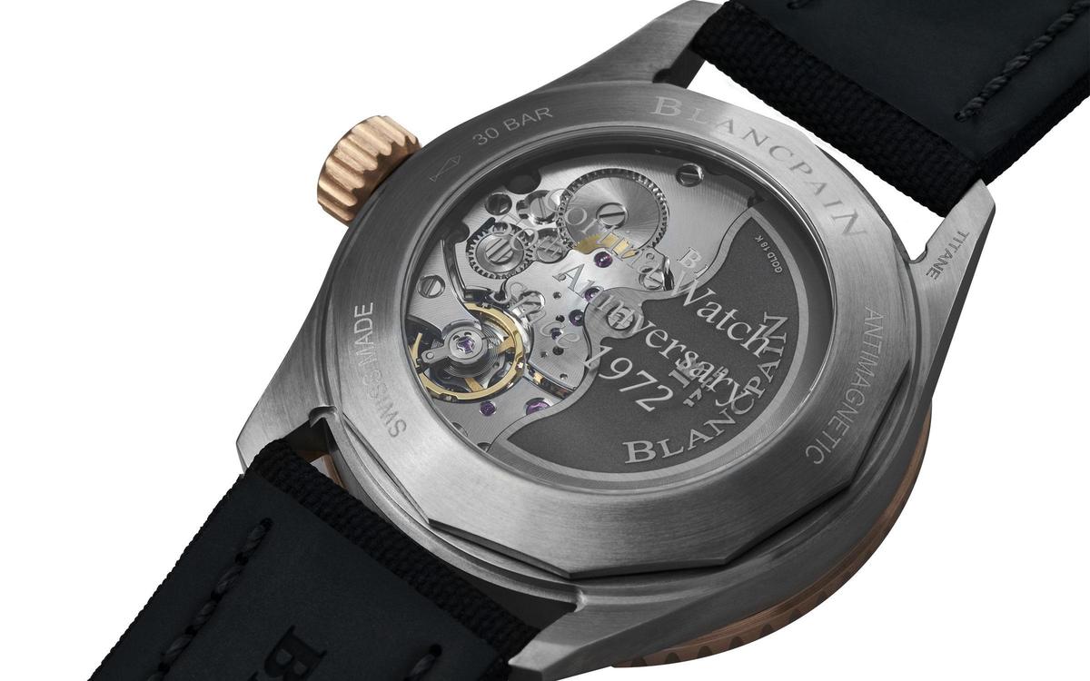 BLANCPAIN五十噚深潛器腕表全面改款，罕見半金限量版現(xiàn)身！-復(fù)刻表