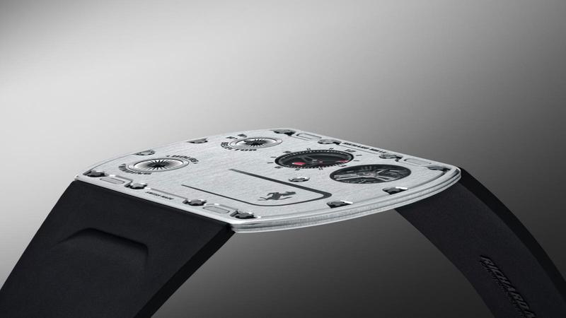 超薄運(yùn)動(dòng)表的工程習(xí)題！RICHARD MILLE RM UP-01 Ferrari-復(fù)刻表