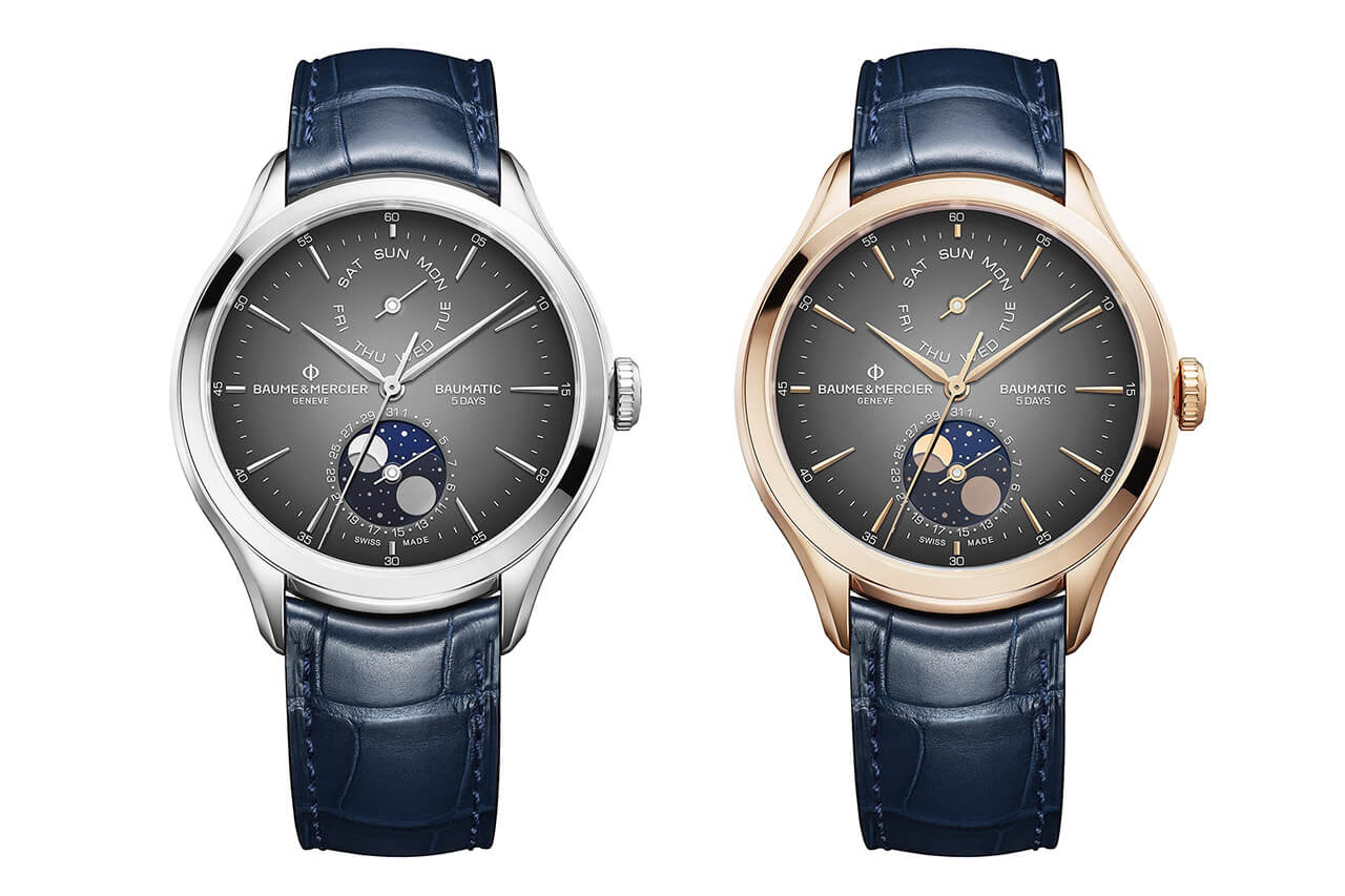 名士的全新Clifton Baumatic型號-復(fù)刻表