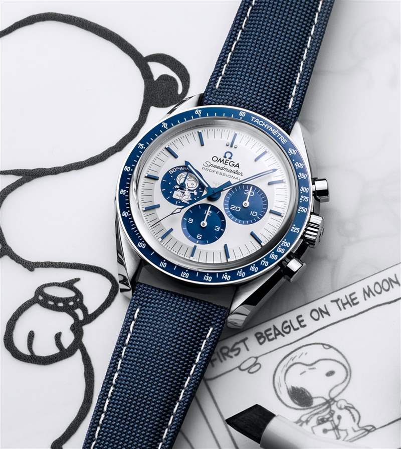 OMEGA 史諾比銀獎50周年紀(jì)念系列(OMEGA 官網(wǎng)) OMEGA|超霸Snoopy登月表2、3代比較相差5年但行情竟不分上下?-復(fù)刻表