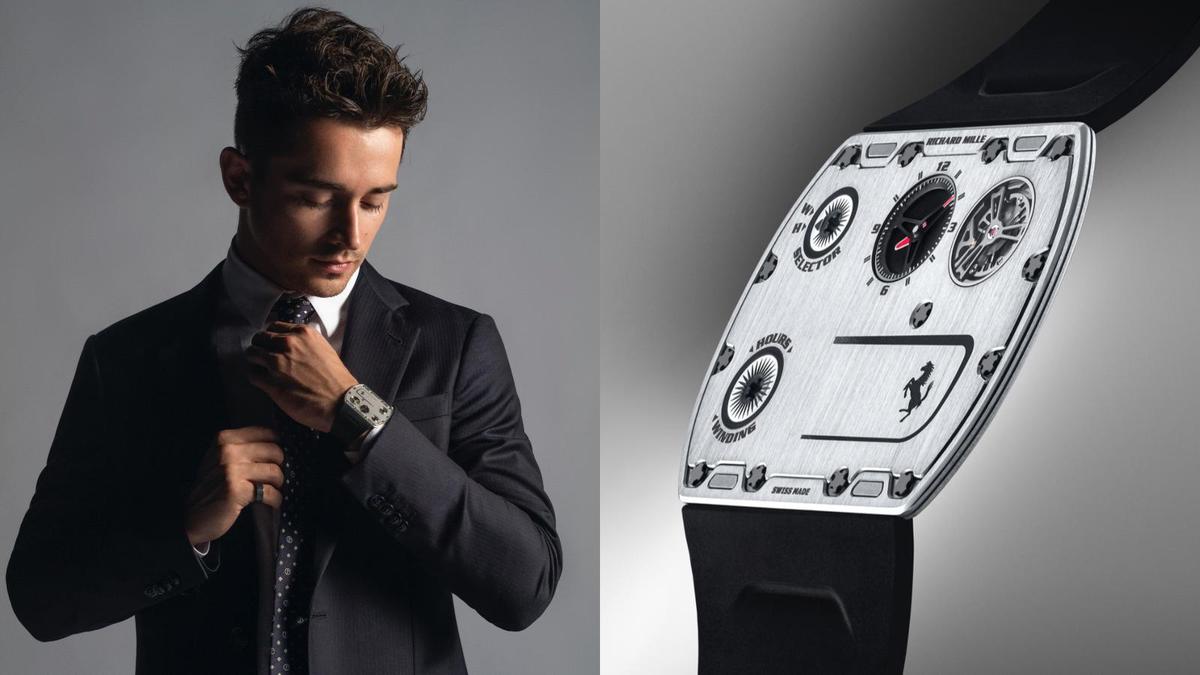 超薄運(yùn)動(dòng)表的工程習(xí)題！RICHARD MILLE RM UP-01 Ferrari-復(fù)刻表