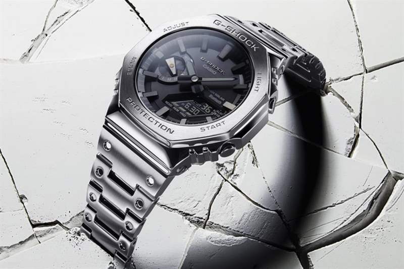 Casio 2022 GM-B2100 價錢 介紹 Casio 2022最新GM-B2100|全鋼「農(nóng)家橡樹」煉成-復(fù)刻表