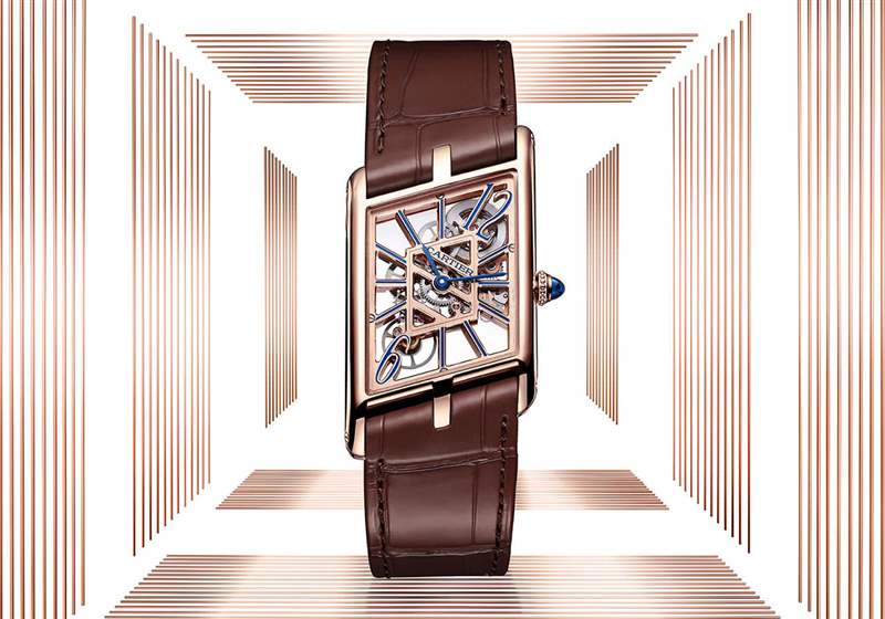 卡地亞坦克Asymétrique 2020系列斜四方菱形奇怪設計的手表WGTA0042-復刻表