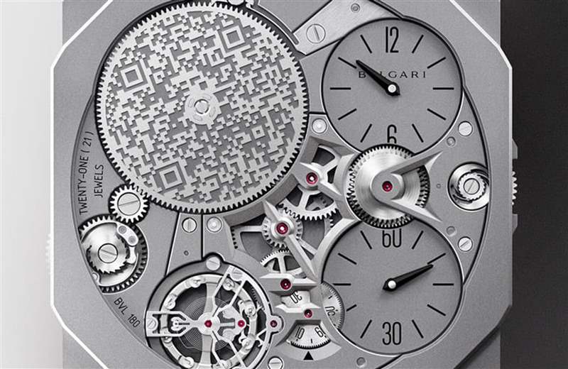 BVLGARI寶格麗8次打破最薄機(jī)械表紀(jì)錄新手表僅2張信用卡厚限量10只-復(fù)刻表