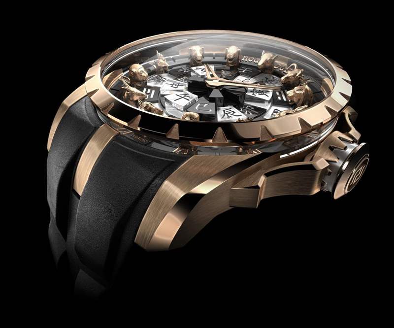 加入天干地支的新版本！羅杰杜彼發(fā)表圓桌騎士十二生肖腕表-復(fù)刻表