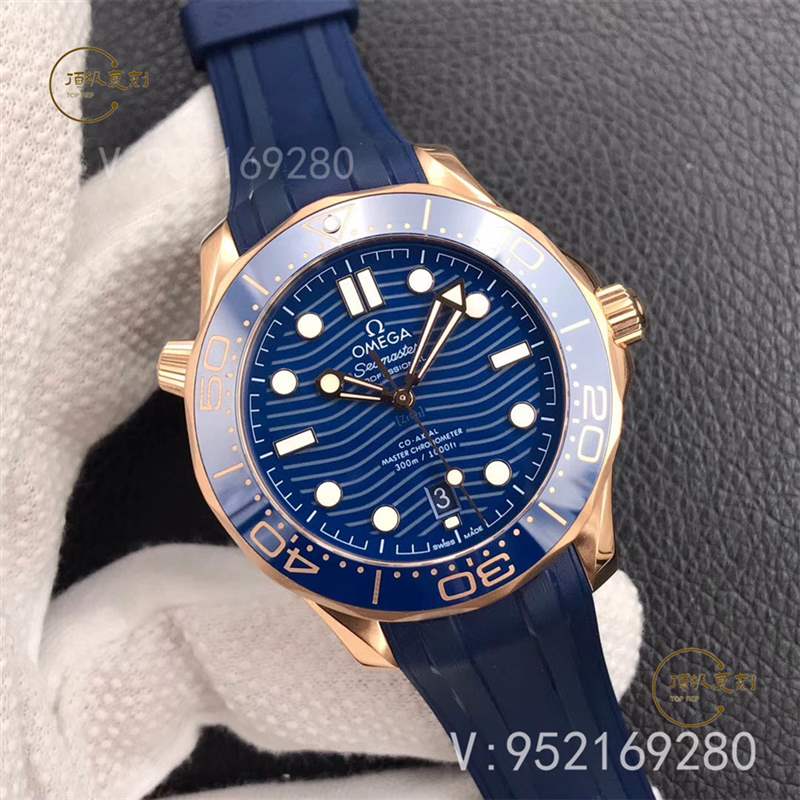 VS廠歐米茄海馬300「尊享版」全玫瑰金藍(lán)盤(pán)復(fù)刻表做工怎么樣-復(fù)刻表