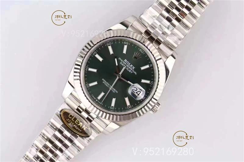 c廠(clean廠)勞力士日志126334薄荷綠盤41mm復(fù)刻表做工怎么樣-復(fù)刻表