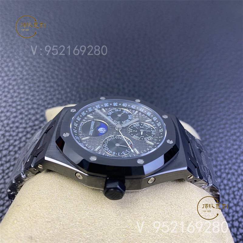 APS廠AP愛彼萬年歷AP26579黑陶瓷皇家橡樹復刻表做工怎么樣-復刻表