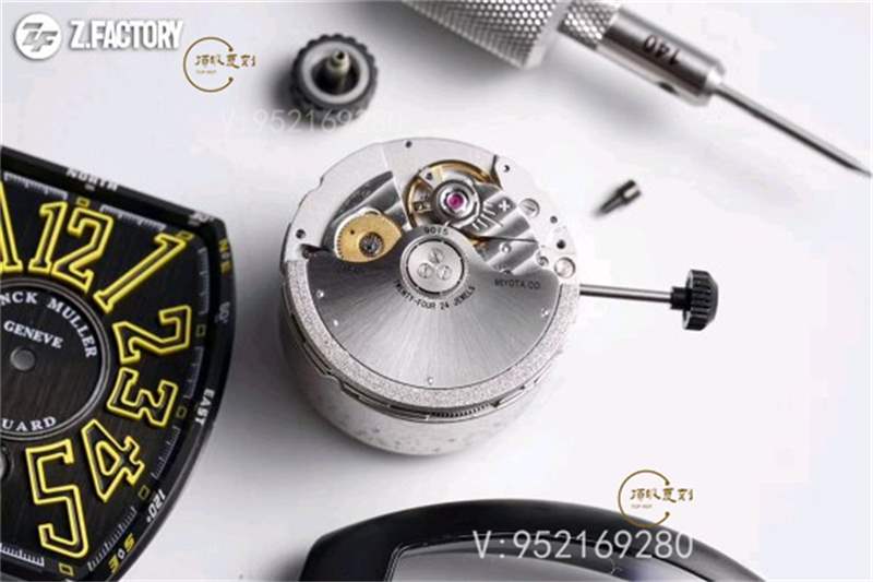 ZF廠法穆蘭v45游艇黃色刻度復刻表做工怎么樣-ZF廠法蘭克穆勒拒絕一眼假-復刻表