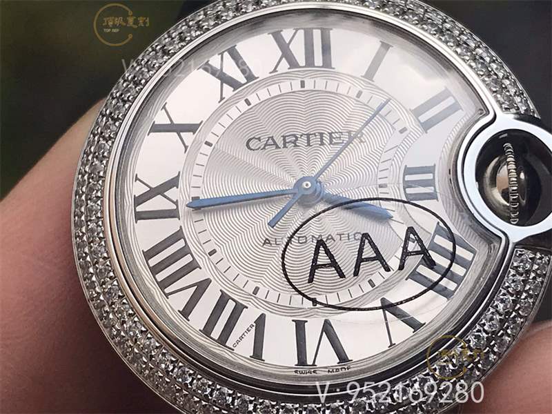 V6廠卡地亞33mm藍氣球W4BB0016鉆圈復刻表做工怎么樣-復刻表