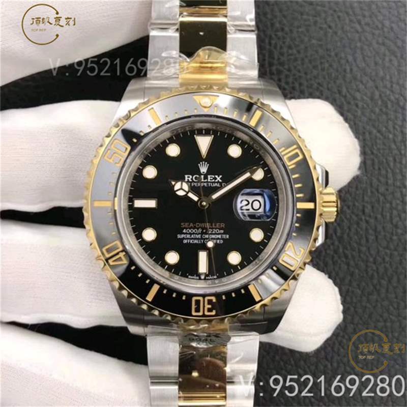 AR廠勞力士間金單黃鬼王海使型復刻表126603做工怎么樣-復刻表