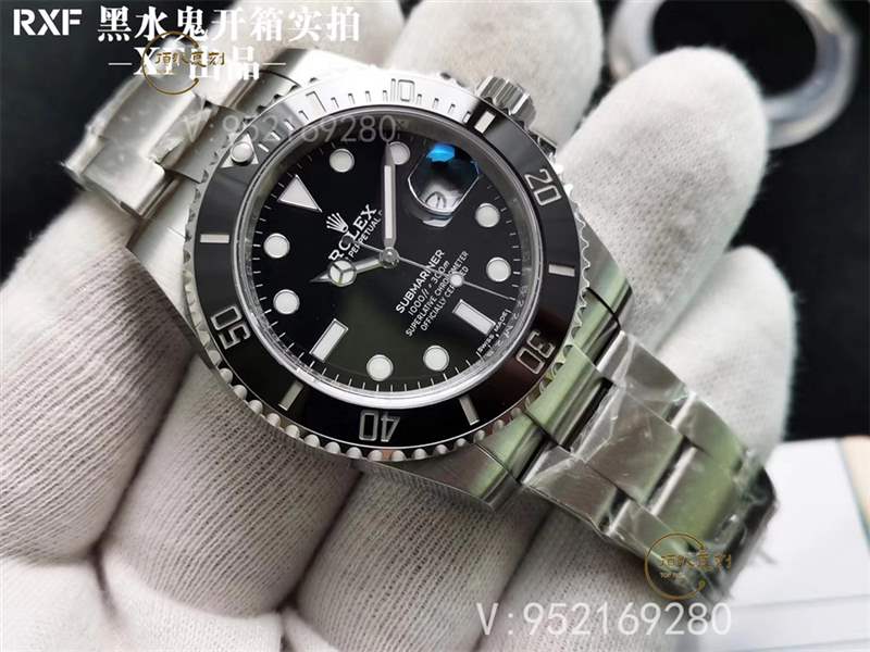 RXF廠勞力士黑水鬼對比ar廠黑水鬼復刻表怎么樣-復刻表