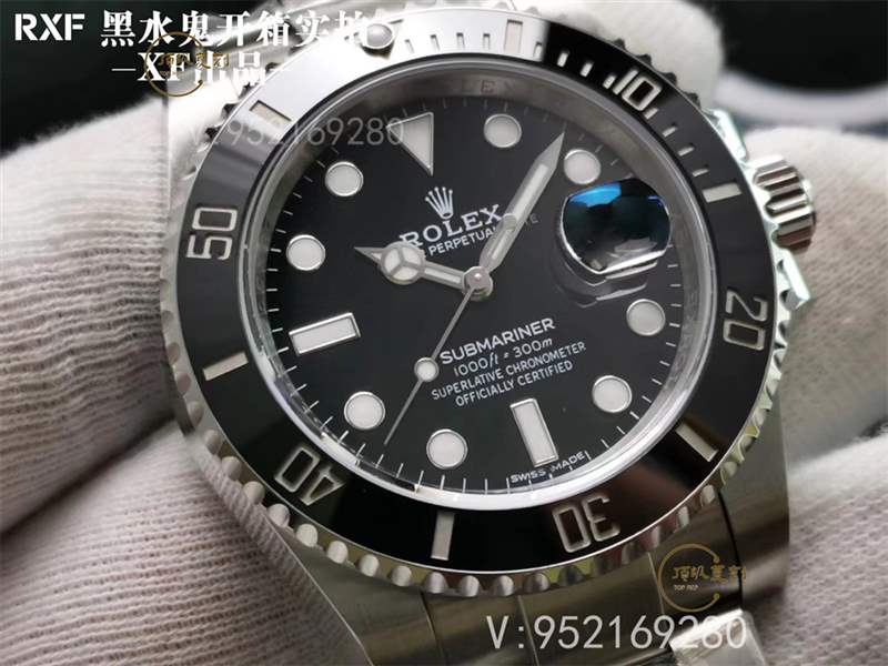 RXF廠勞力士黑水鬼對比ar廠黑水鬼復刻表怎么樣-復刻表