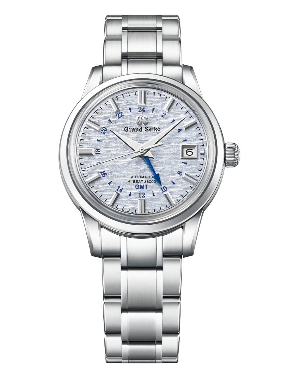 精工表Elegance GMT四季系列山丘湖泊山脈靈感來源設(shè)計(jì)的表盤-復(fù)刻表