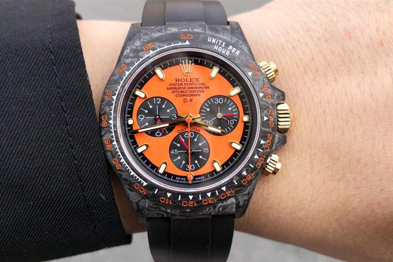 TW廠復(fù)刻勞力士DIW碳纖維改裝版迪通拿復(fù)刻表評(píng)測(cè)-復(fù)刻表