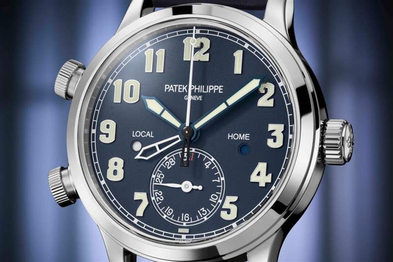 百達翡麗Calatrava飛行員旅行時間7234G-復刻表