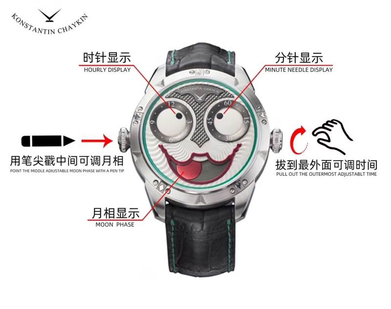 v9廠復(fù)刻Konstantin Chaykin俄羅斯小丑腕表值得入手嗎?-復(fù)刻表