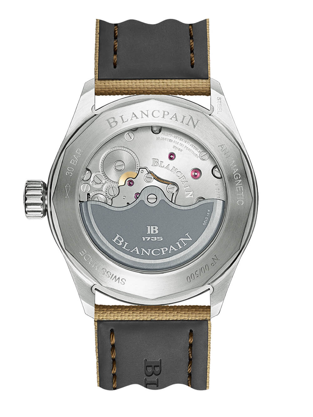 寶珀五十噚5052深海潛水艇Day Date Desert-復刻表