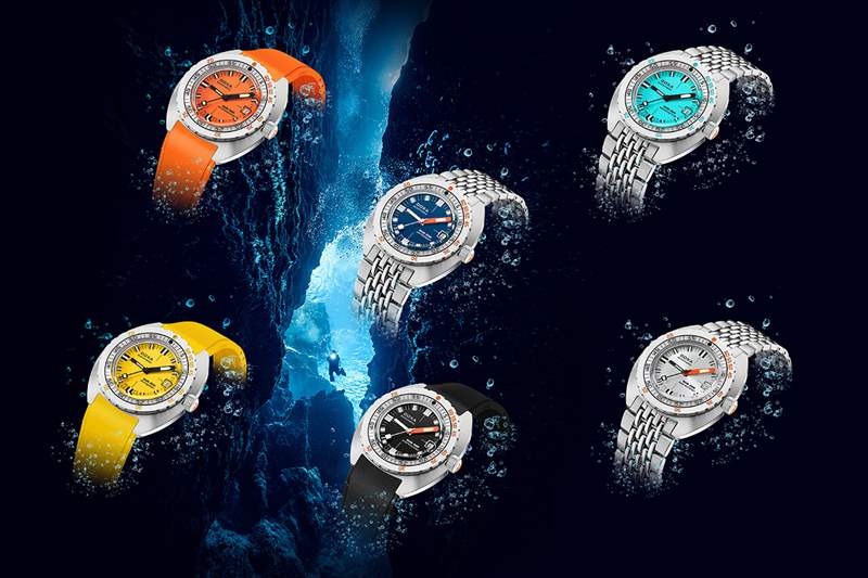 經典手表品牌Doxa水鬼300米潛水表-復刻表