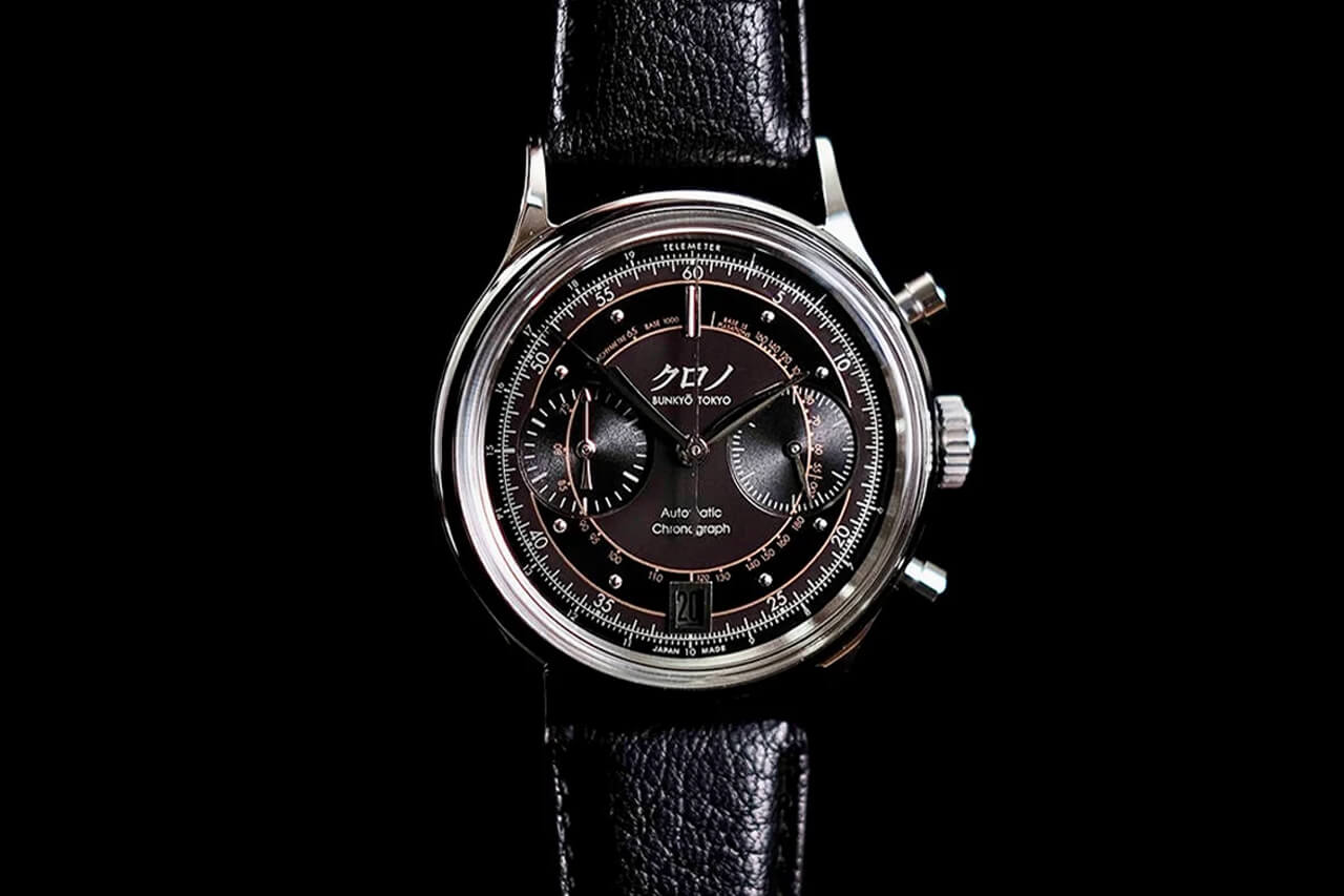 日本小眾手表品牌黑野Kurono Chronograph 2計時腕表-復刻表