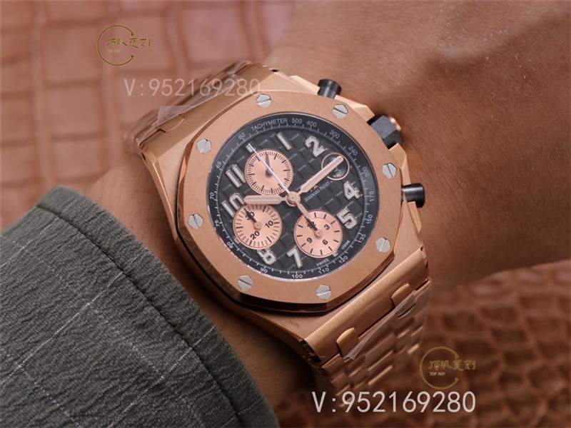 JF廠愛彼26470OR玫瑰金版皇家橡樹離岸型復(fù)刻表做工怎么樣-復(fù)刻表