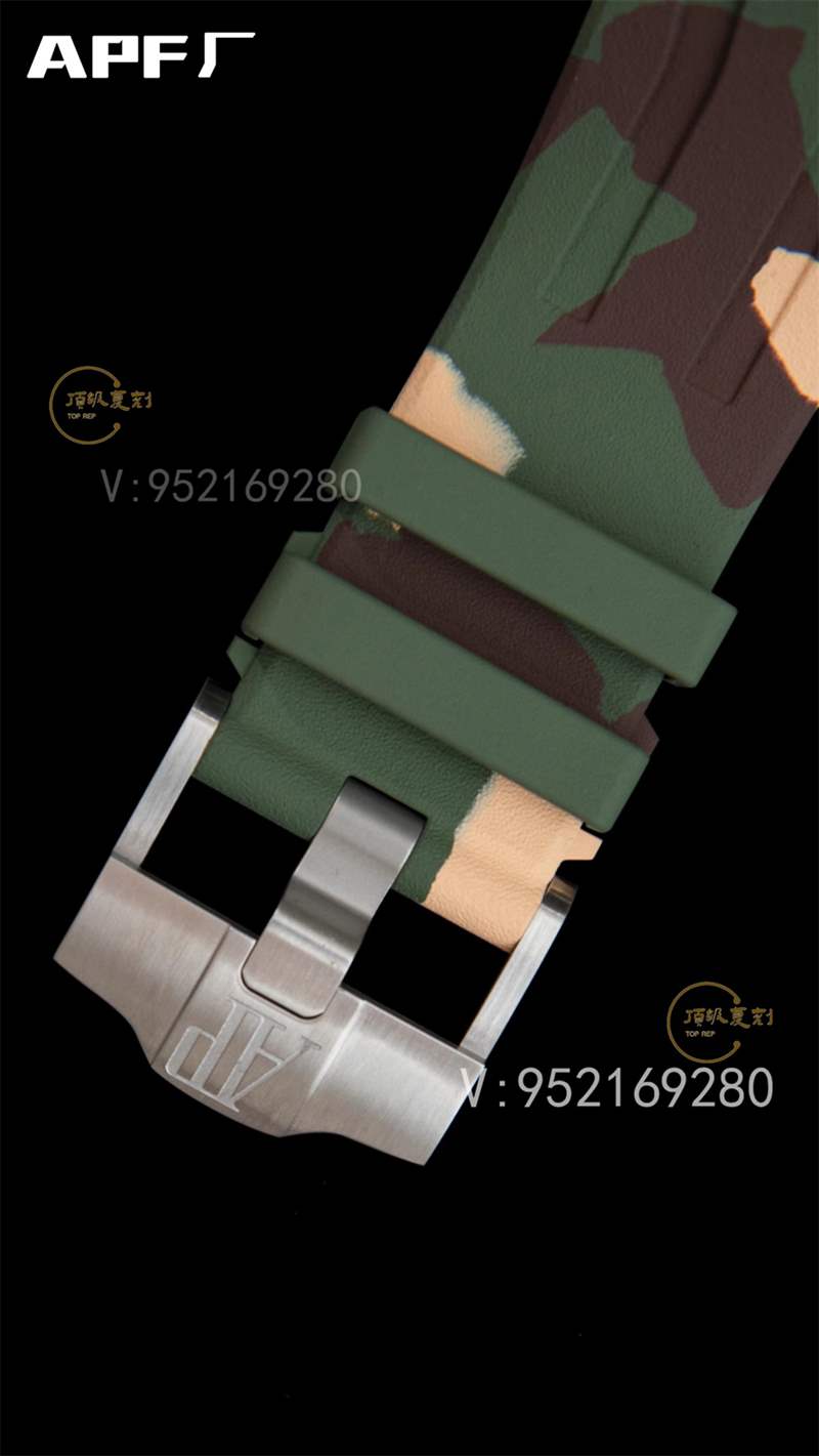 APF廠AP愛彼26400迷彩配色皇家橡樹計時復刻表做工怎么樣-復刻表