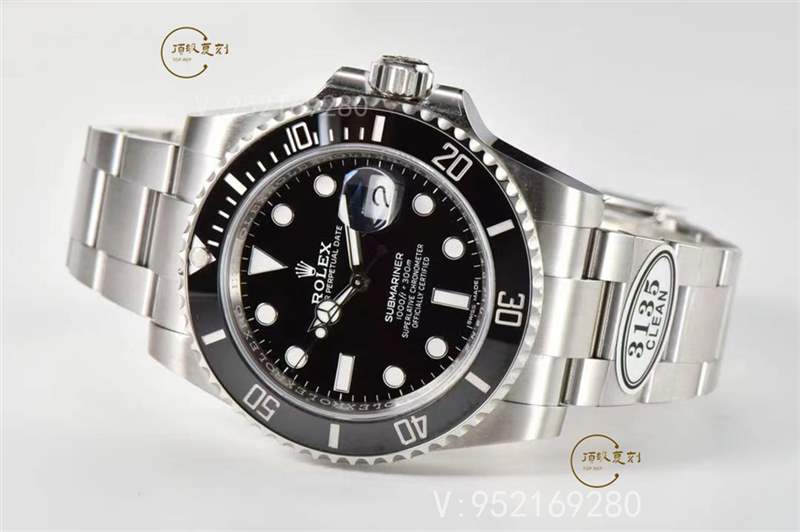C廠(Clean廠)勞力士黑水鬼復(fù)刻表對(duì)比正品怎么樣,是最好的嗎-復(fù)刻表