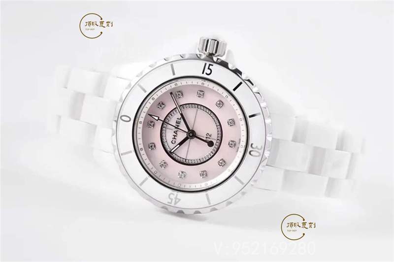 XF廠香奈兒J12系列陶瓷石英女士復刻表粉盤做工怎么樣-復刻表