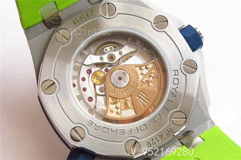 JF廠AP愛彼15710綠色配色皇家橡樹復(fù)刻表做工怎么樣-復(fù)刻表