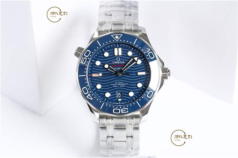 VS廠復(fù)刻藍盤海馬300腕表市場天花板級別做工-復(fù)刻表