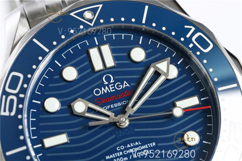 VS廠復(fù)刻藍盤海馬300腕表市場天花板級別做工-復(fù)刻表