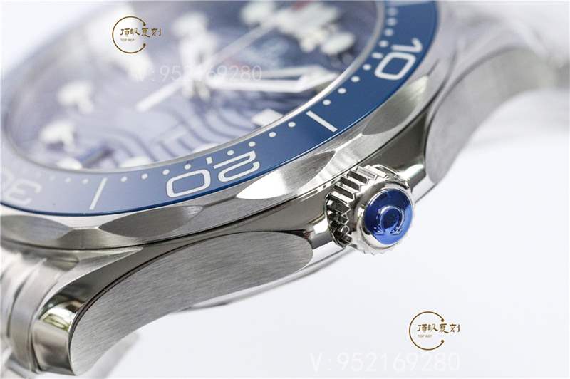 VS廠復(fù)刻藍盤海馬300腕表市場天花板級別做工-復(fù)刻表