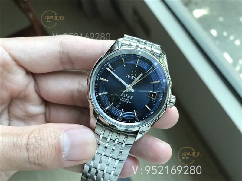 VS廠歐米茄藍盤蝶飛明亮之藍復刻表是做工最好的嗎-復刻表