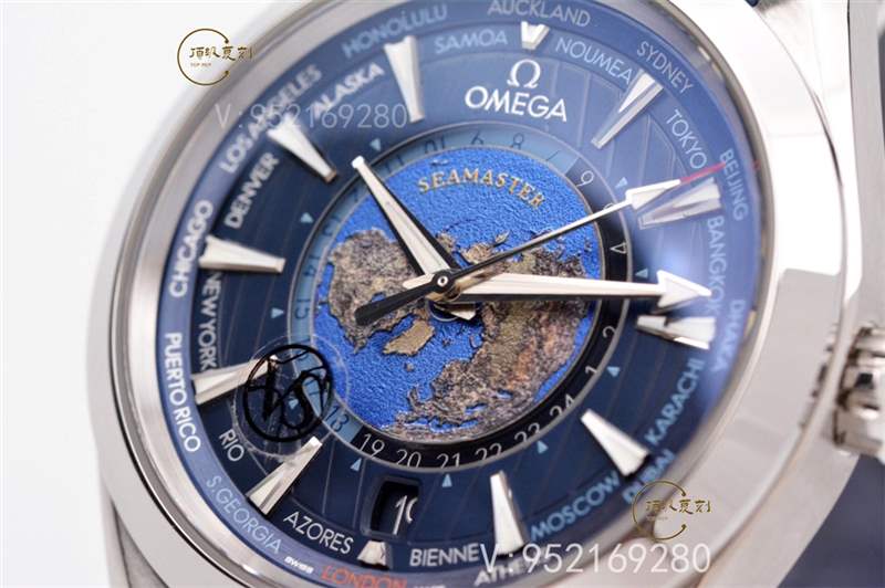 VS廠海馬世界時-揭秘VS廠歐米茄海馬150世界時復刻表質量怎么樣-復刻表