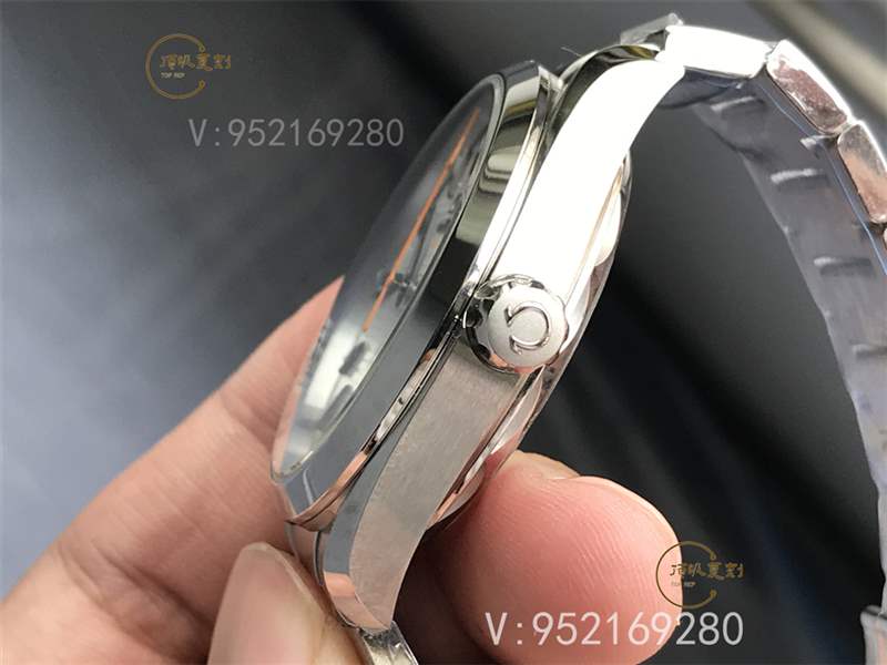 VS廠海馬150-揭秘VS廠歐米茄海馬150白盤橙針復(fù)刻表做工值得入手嗎-復(fù)刻表