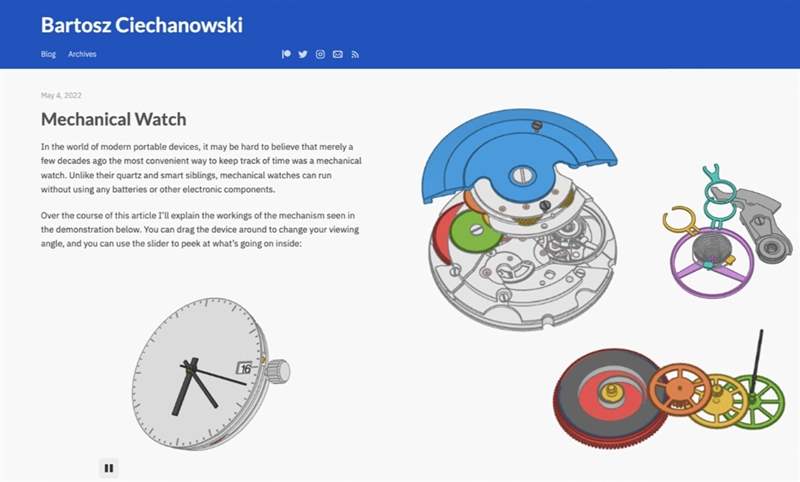 這是最有趣、最有互動性的鐘表文章：來自國外表友的機(jī)芯原理全面解析-復(fù)刻表