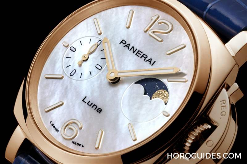 以月為名，Panerai Luminor Due系列首見(jiàn)月相顯示功能-復(fù)刻表
