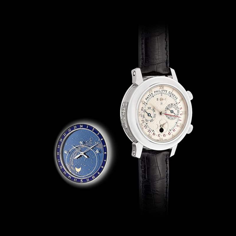 圖片來源:香港蘇富比 百達(dá)翡麗最終極頂級(jí)收藏現(xiàn)身拍賣場(chǎng)曾是最復(fù)雜時(shí)計(jì)估價(jià)達(dá)2千萬-復(fù)刻表