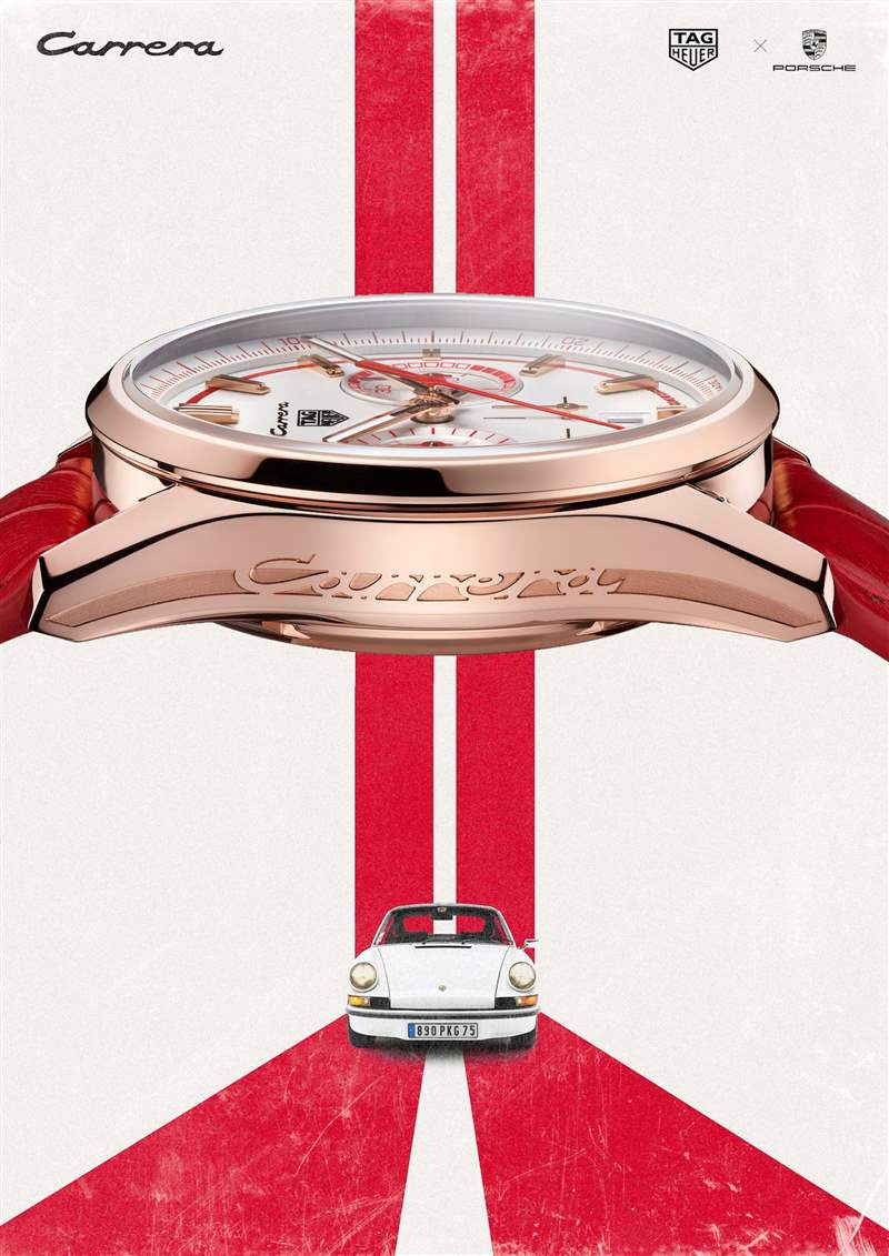 TAG Heuer聯乘Porsche Carrera五十周年限量版致敬終極賽車精神-復刻表