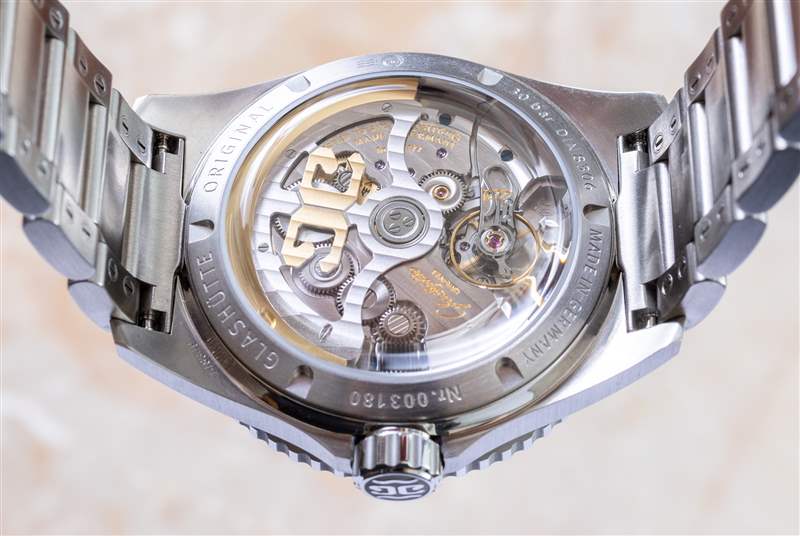 動手實(shí)踐：格拉蘇蒂原創(chuàng) SeaQ 綠色表盤精鋼潛水表-復(fù)刻表