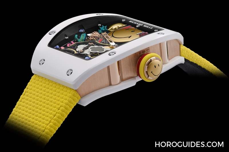 Richard Mille少見樂園化的一面! RM 88 Smiley自動上鏈陀飛輪腕表-復(fù)刻表