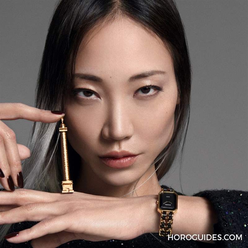 35年經典CHANEL Première腕表升級再現，超模樸秀珠同框揭幕-復刻表