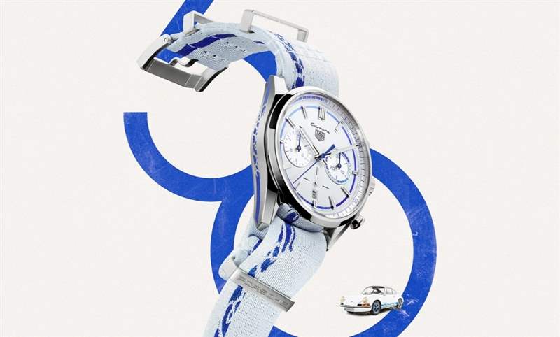 最速德國量產(chǎn)車問世50年,TAG Heuer推出Porsche 911 Carrera RS 2.7限量腕表傳神演繹-復刻表