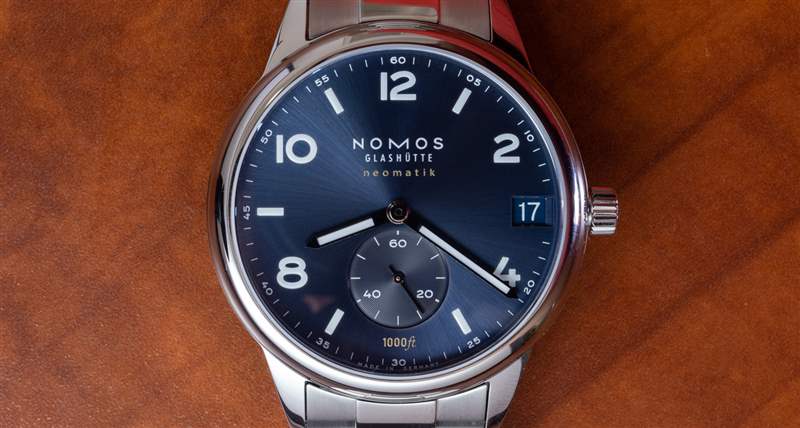 手表評(píng)論：Nomos Club Sport Neomatik 42 Date Blue-復(fù)刻表