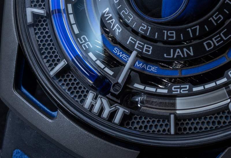 動手實(shí)踐：HYT Moonrunner Supernova 藍(lán)色手表-復(fù)刻表