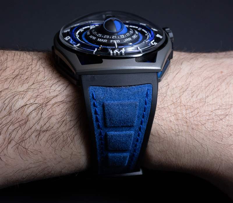 動手實(shí)踐：HYT Moonrunner Supernova 藍(lán)色手表-復(fù)刻表