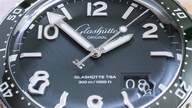 動手實(shí)踐：格拉蘇蒂原創(chuàng) SeaQ 綠色表盤精鋼潛水表-復(fù)刻表