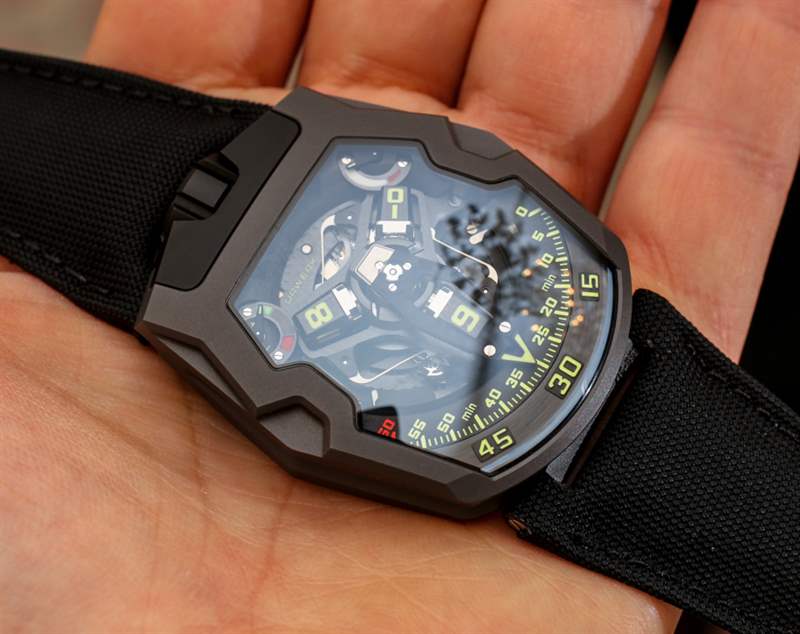 URWERK UR-210Y黑鷹手表動手實踐-復(fù)刻表